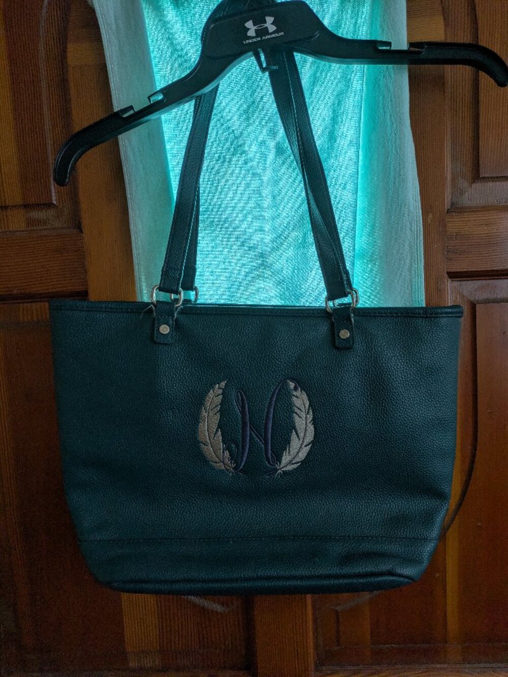 GUC Thirty One City Chic Tote purse Teal "N"